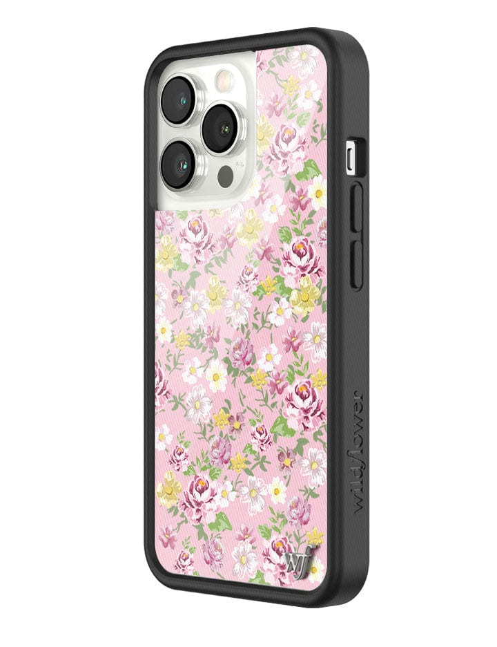 wildflower daisy lynn floral iphone 13 pro case