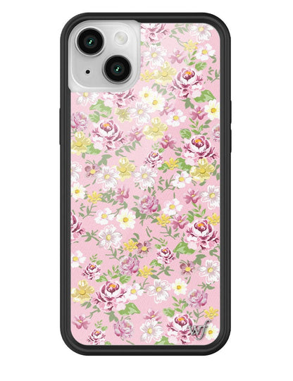 wildflower daisy lynn floral iphone 14 plus case