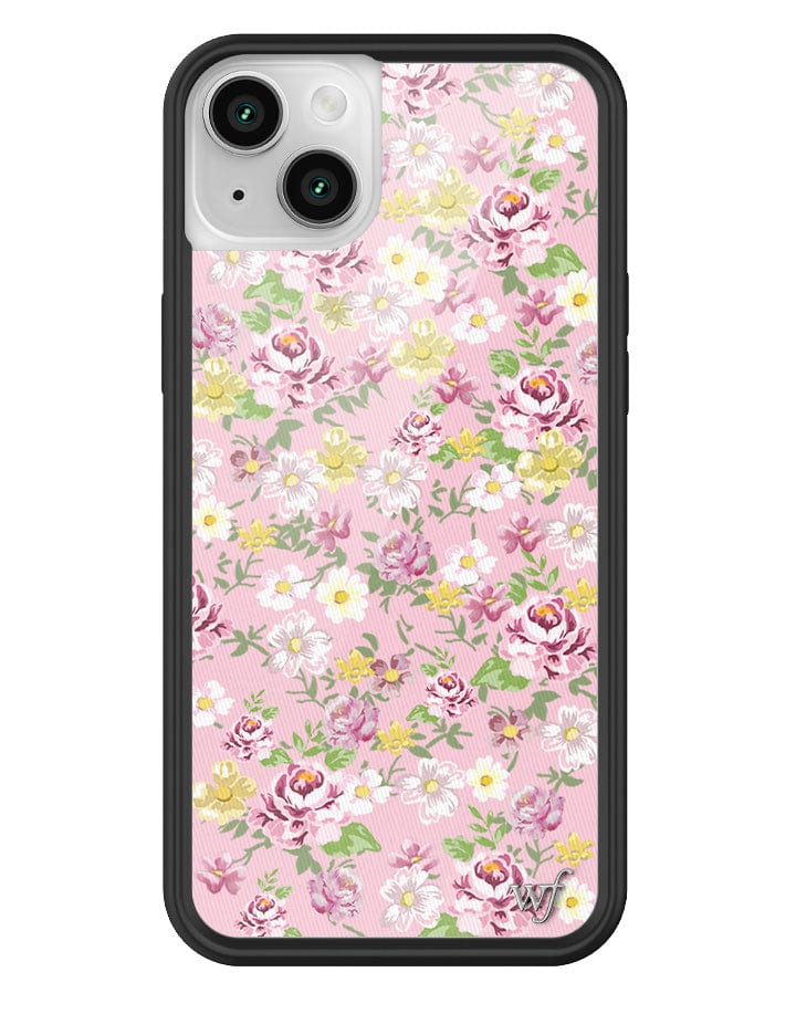 wildflower daisy lynn floral iphone 14 plus case