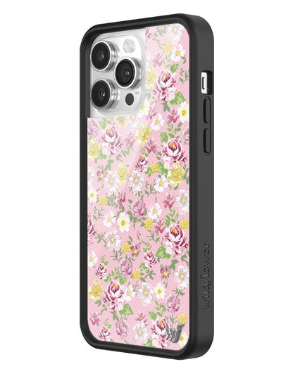 wildflower daisy lynn floral iphone 14 pro max case