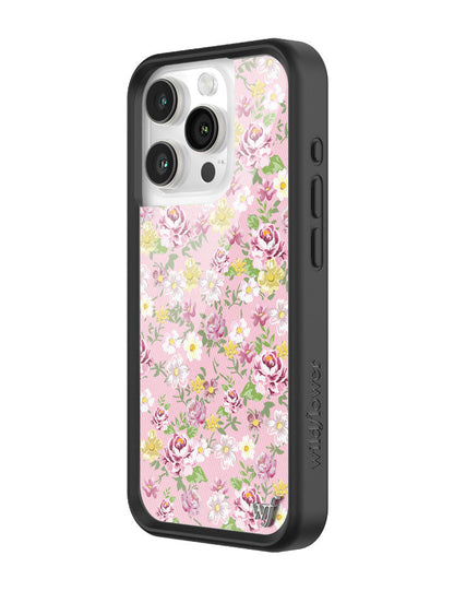 wildflower daisy lynn floral iphone 15 pro case