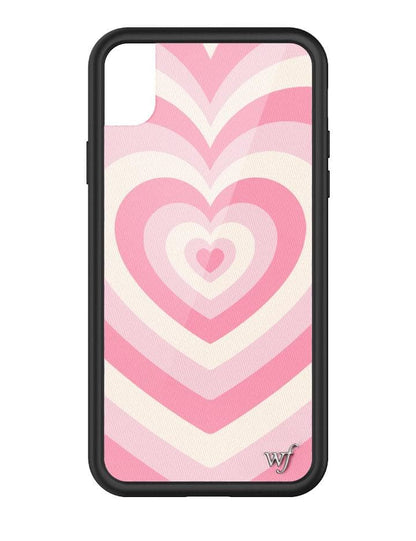 Wildflower Rose Latte Love iPhone Xr Case