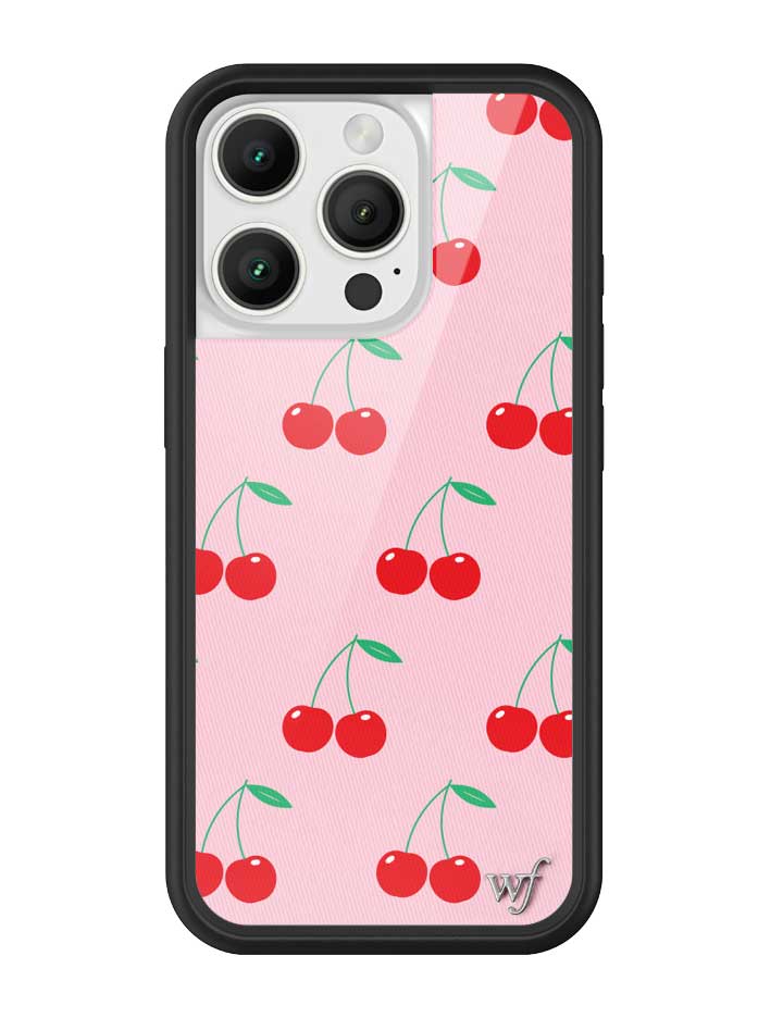 Wildflower Pink Cherries iPhone 16 Pro Case