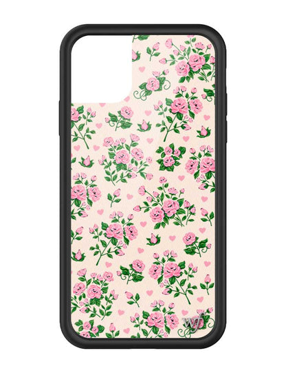 Wildflower iPhone case 11 Pinky Promise Roses Pink Cute