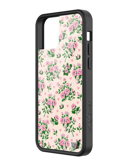 Wildflower iPhone case 12/12 Pro Pinky Promise Roses Pink Cute