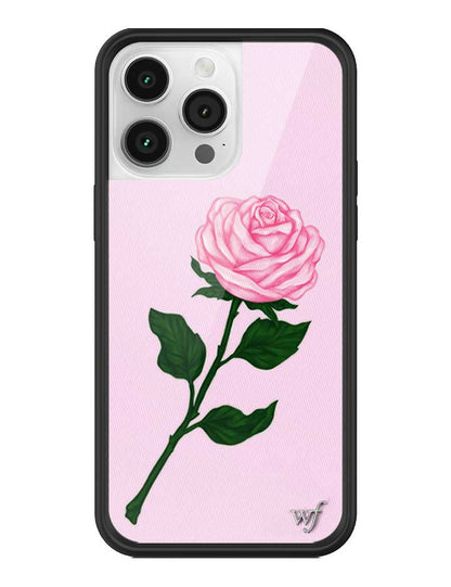 Wildflower iPhone case 14 Pro Max Pink Rose Flowers Cute