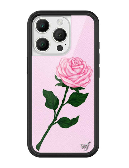 Wildflower iPhone case 16 Pro Pink Rose Flowers Cute