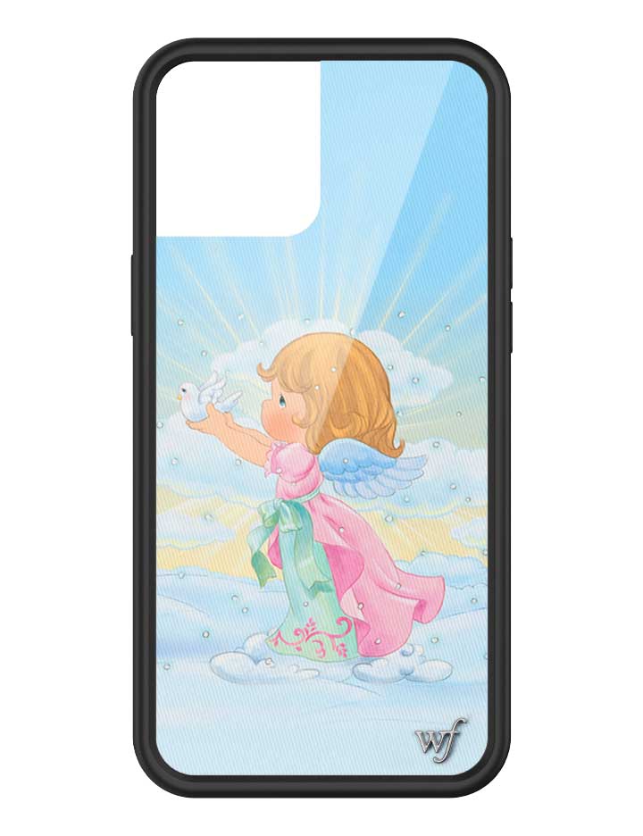 Wildflower iPhone case 12 Pro Max Precious Moments Angel Sweet Blue