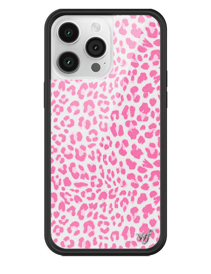 Wildflower Pink Meow iPhone 14 Pro Max Case