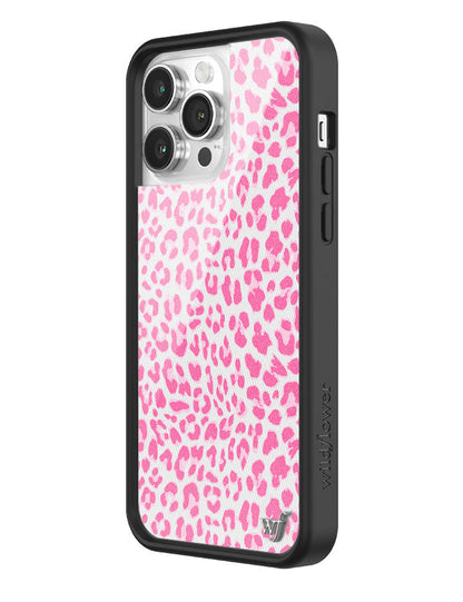 Wildflower Pink Meow iPhone 14 Pro Max Case