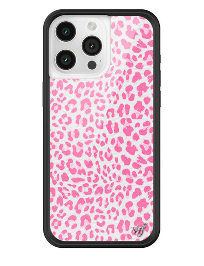 Wildflower Pink Meow iPhone 15 Pro Max Case