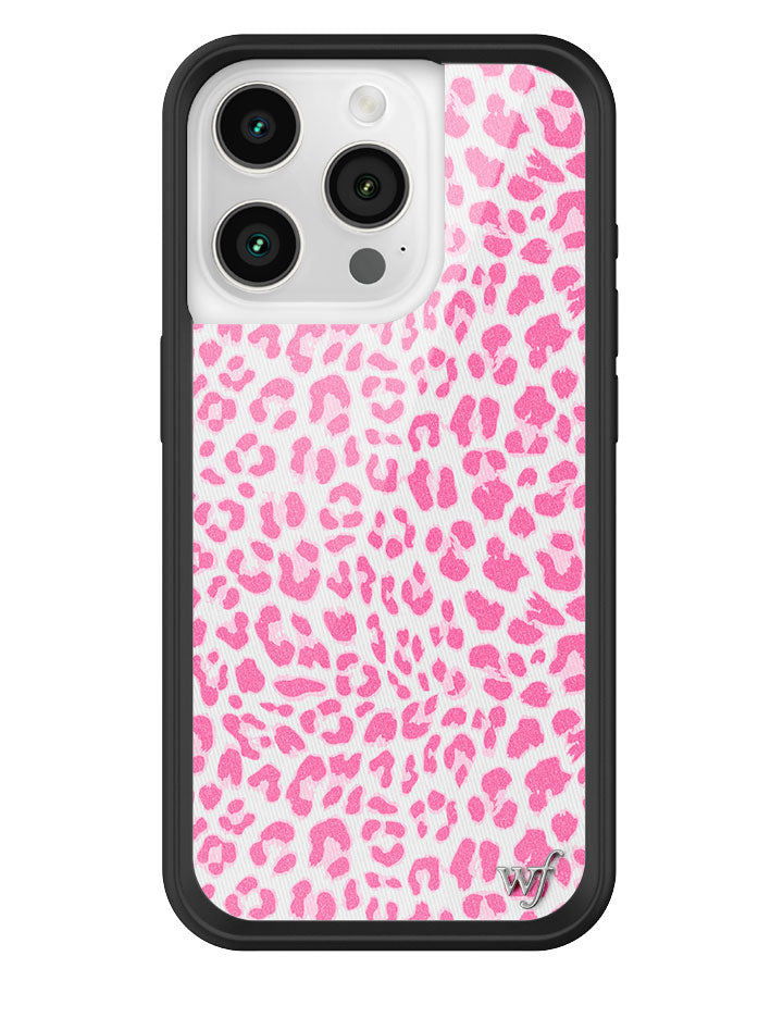 Wildflower Pink Meow iPhone 16 Pro Case