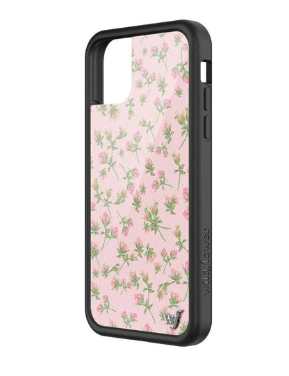 wildflower baby pink posie rosie iphone 11 Case