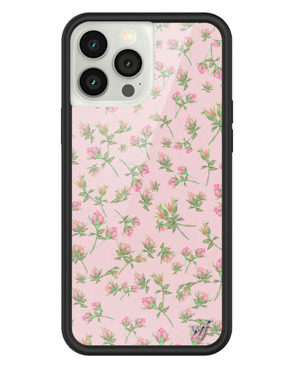 wildflower baby pink posie rosie iphone 13 pro max case