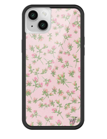 wildflower baby pink posie rosie iphone 14 plus case