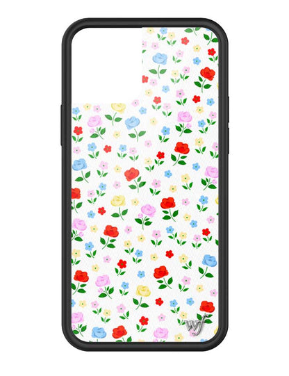 Wildflower iPhone case 12/12 Pro Prairie Floral Flowers Red Cute