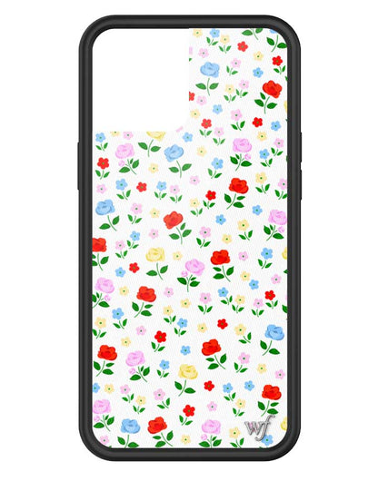 Wildflower iPhone case 12 Pro Max Prairie Floral Flowers Red Cute