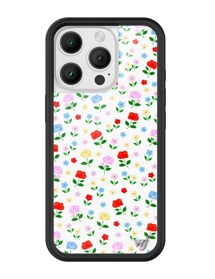 Wildflower iPhone case 16 Pro Prairie Floral Flowers Red Cute