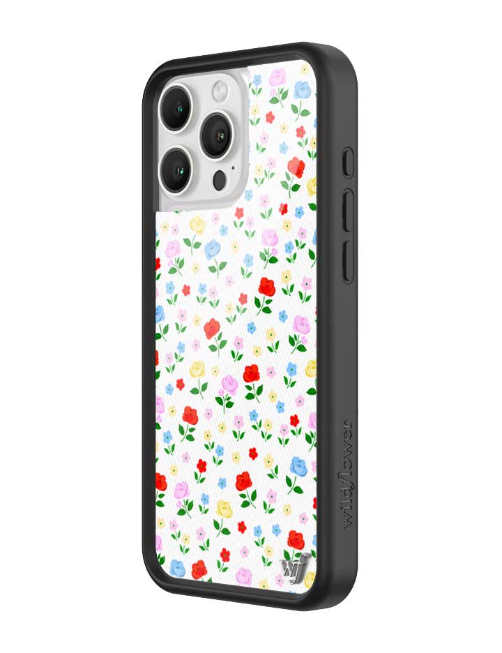 Wildflower iPhone case 16 Pro Max Prairie Floral Flowers Red Cute