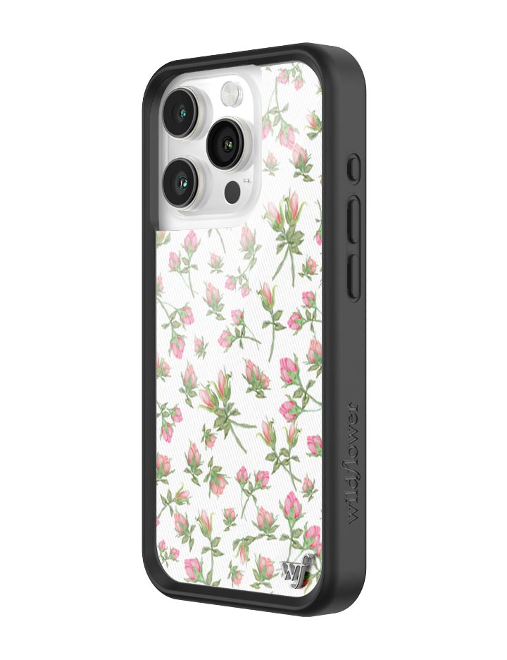 Wildflower Pink Posie Rosie iPhone 15 Pro Case