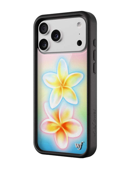 粉彩雞蛋花 iPhone 手機殼