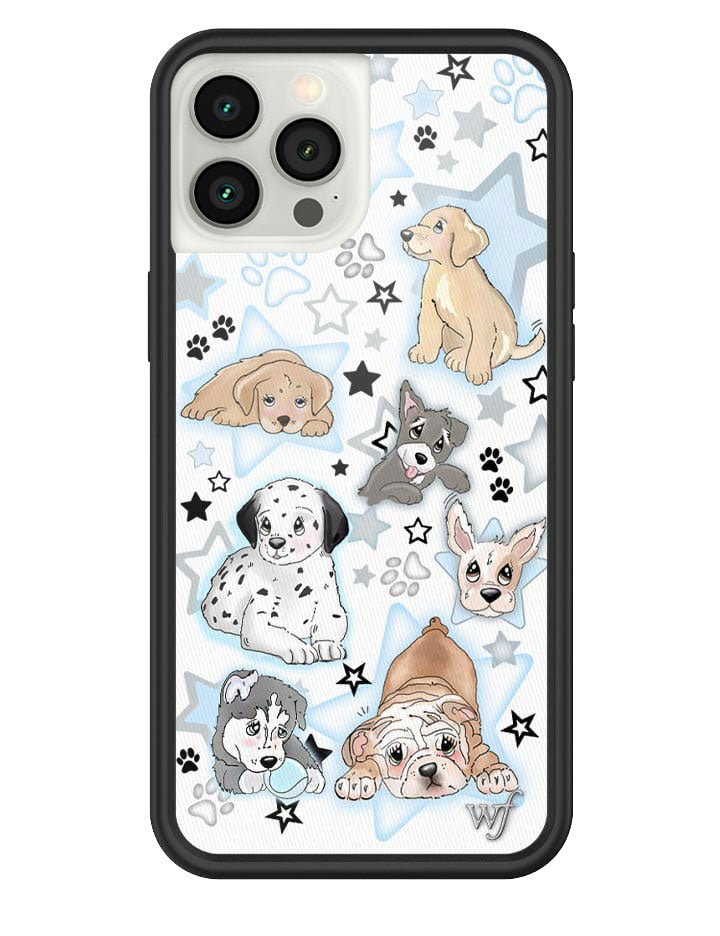 Wildflower Puppy Party iPhone 12 Pro Max Case