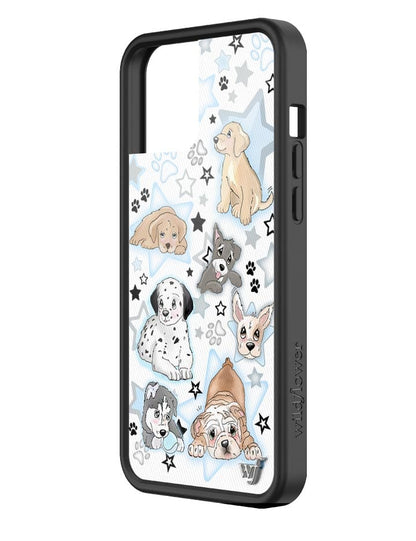 Wildflower Puppy Party iPhone 12 Pro Max Case