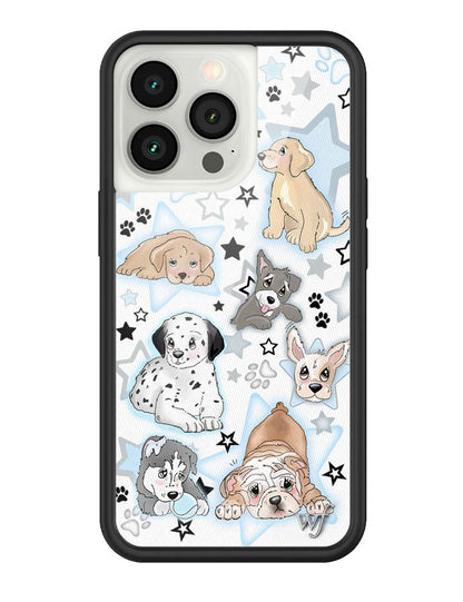 Wildflower Puppy Party iPhone 13 Pro Case