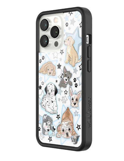 Wildflower Puppy Party iPhone 13 Pro Case