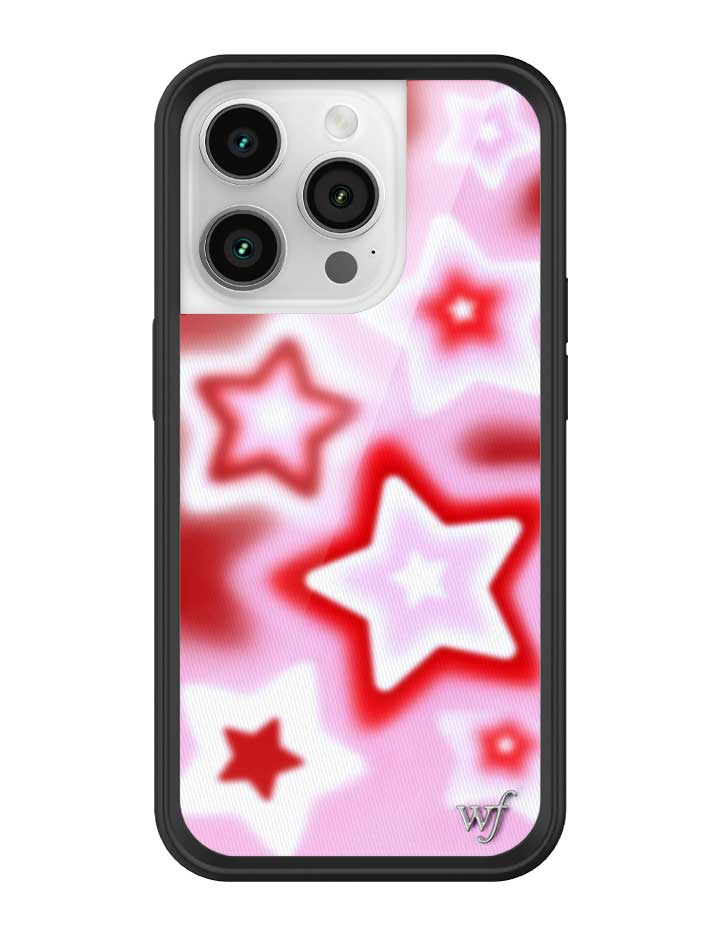 Wildflower iPhone case 14 Pro Red Dream Star Stars Red Cute