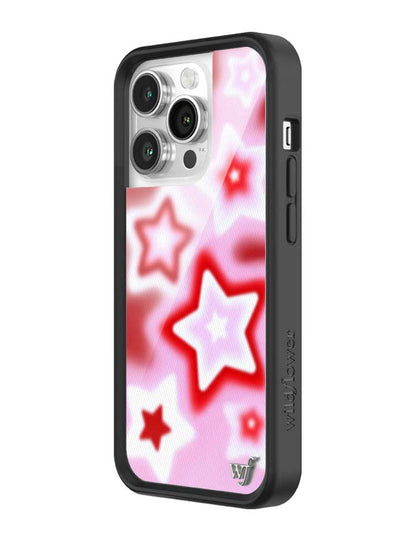 Wildflower iPhone case 14 Pro Red Dream Star Stars Red Cute