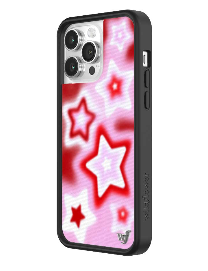 Wildflower iPhone case 14 Pro Max Red Dream Star Stars Red Cute