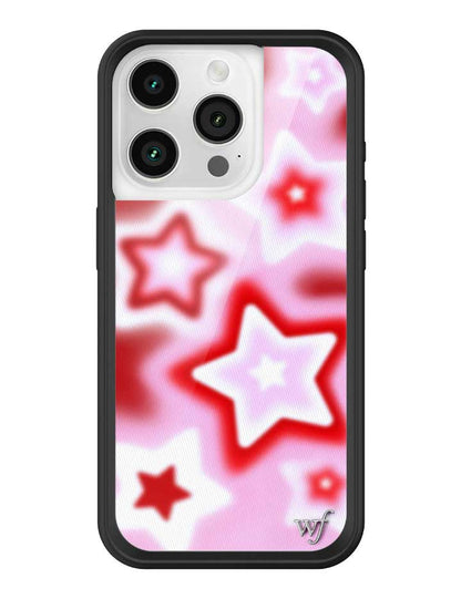 Wildflower iPhone case 15 Pro Red Dream Star Stars Red Cute