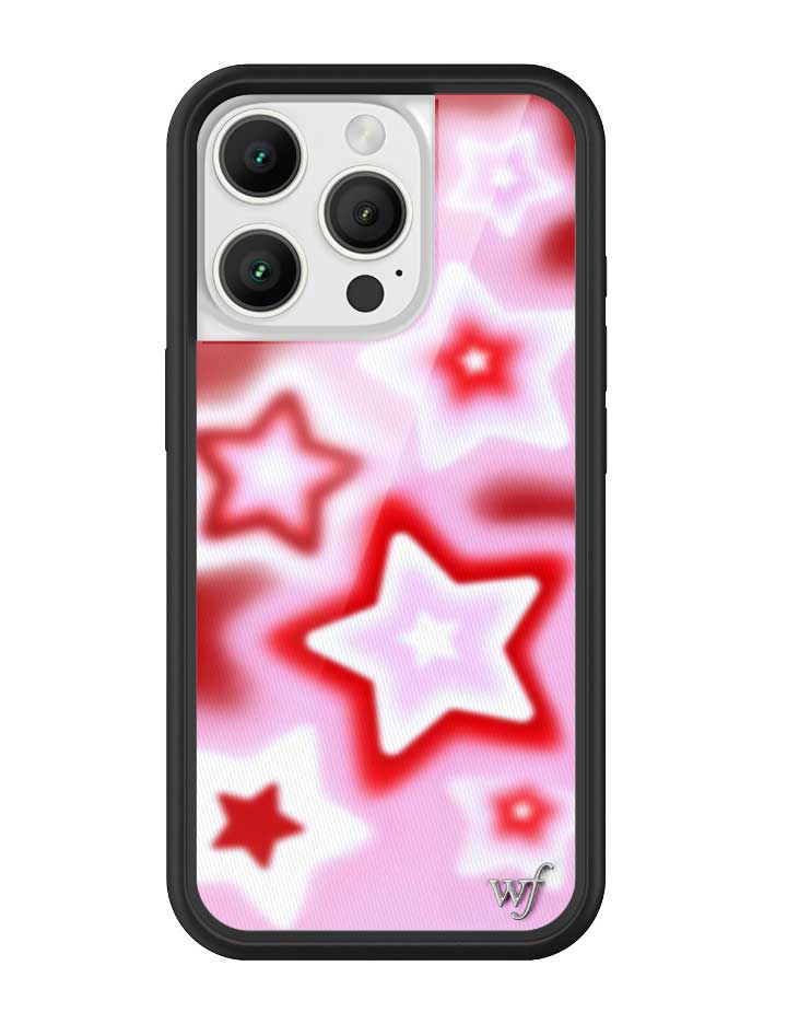 Wildflower iPhone case 16 Pro Red Dream Star Stars Red Cute