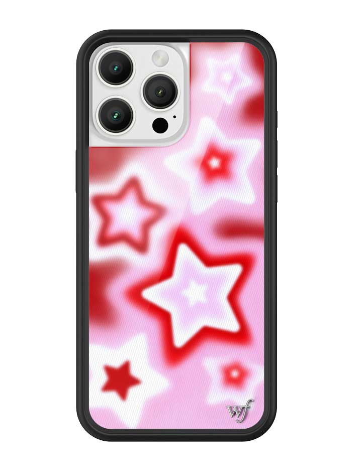 Wildflower iPhone case 16 Pro Max Red Dream Star Stars Red Cute