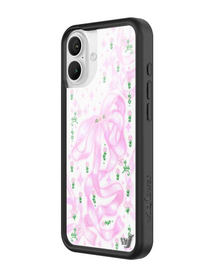 Wildflower Ribbons and Rosettes iPhone 16 Plus Case