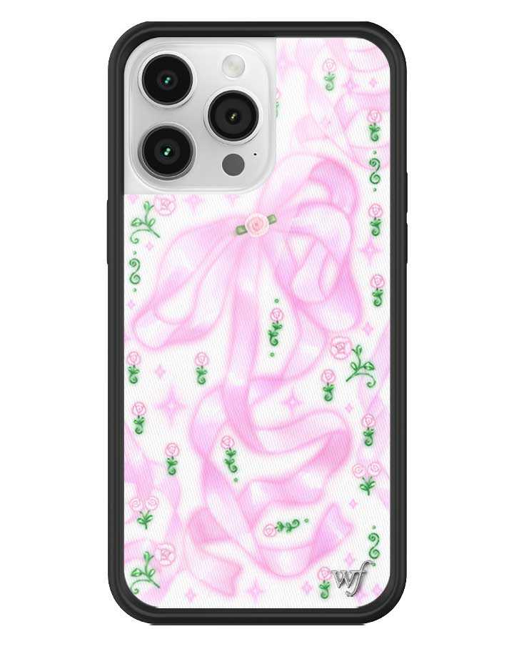 Wildflower Ribbons and Rosettes iPhone 14 Pro Max Case