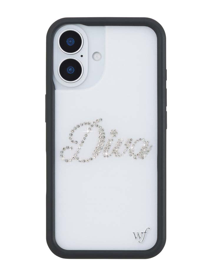 Wildflower iPhone case 17 Frankies Bikinis Rhinestone Diva Collab Rhinestones Cute