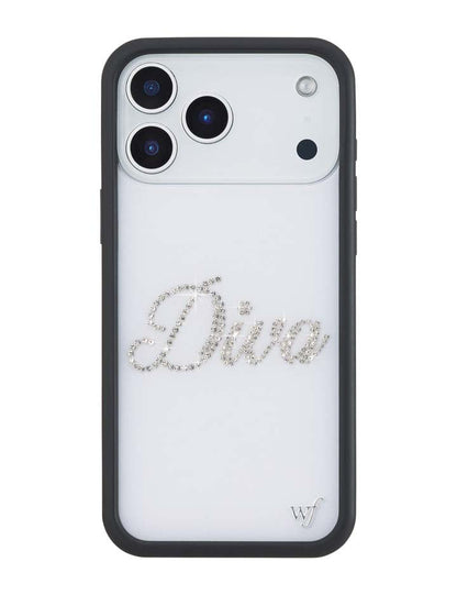 Wildflower iPhone case 17 Pro Max Frankies Bikinis Rhinestone Diva Collab Rhinestones Cute