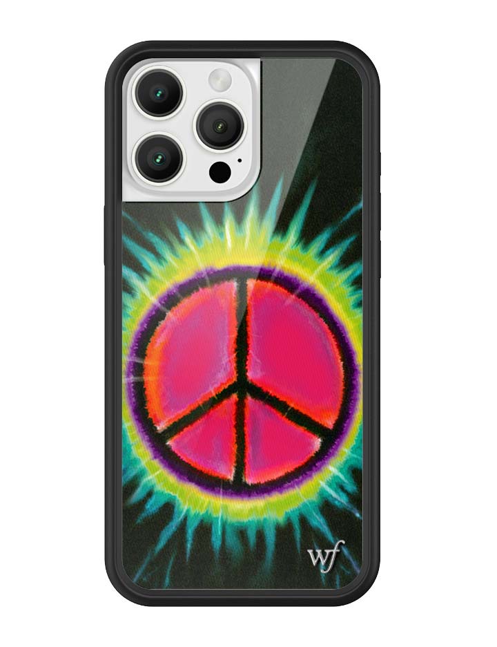 Wildflower iPhone case 16 Pro Max Sav Hudson Peace Sign Cute