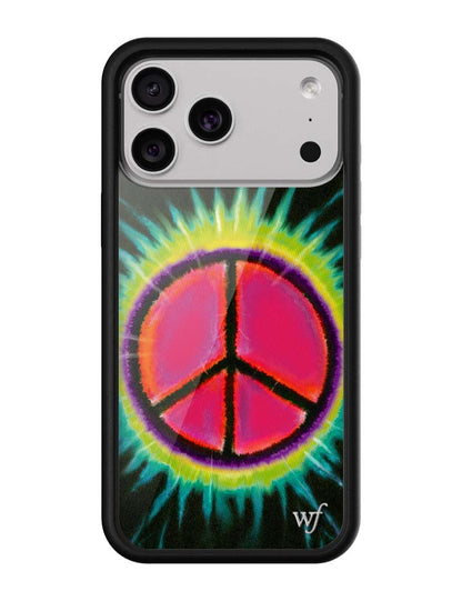 Wildflower iPhone case 18 Pro Max Sav Hudson Peace Sign Cute