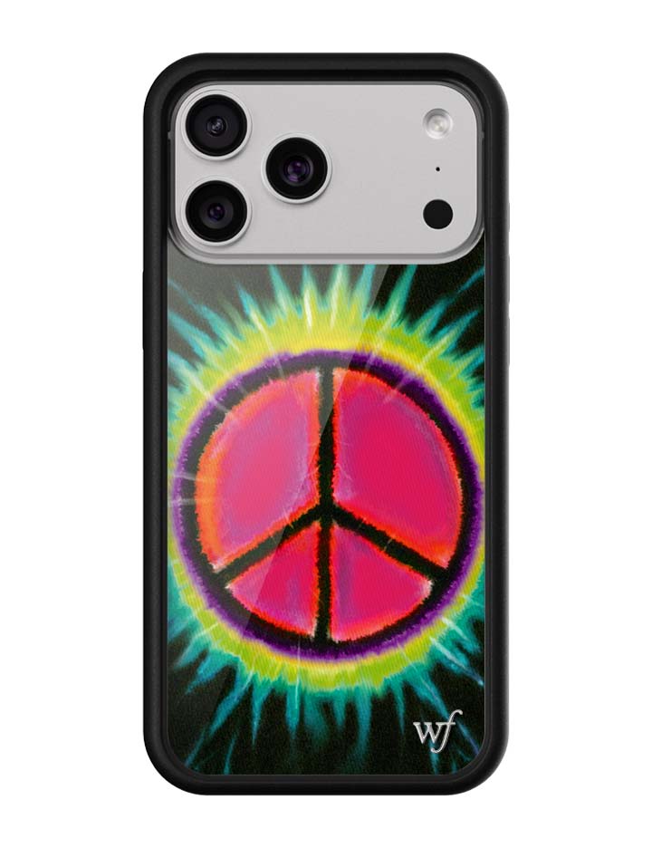 Wildflower iPhone case 18 Pro Max Sav Hudson Peace Sign Cute