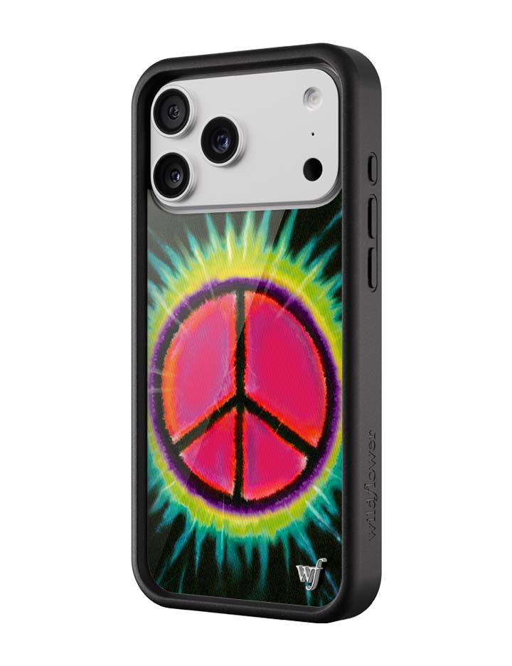 Wildflower iPhone case 18 Pro Max Sav Hudson Peace Sign Cute