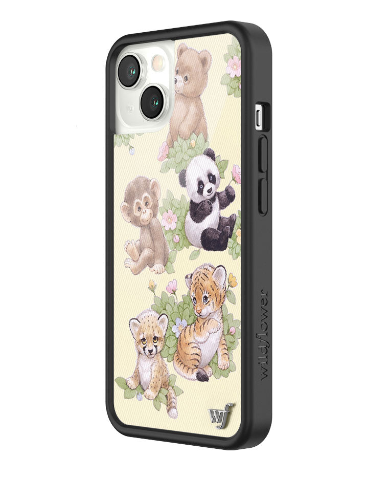 Wildflower Safari Babies iPhone 13 Case