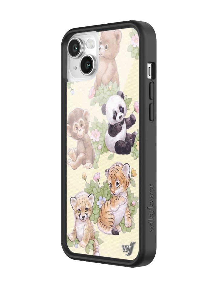 Wildflower Safari Babies iPhone 14 Case