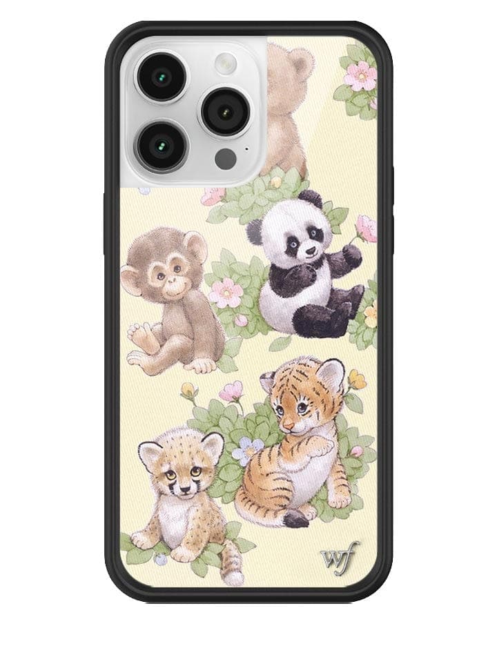 Wildflower Safari Babies iPhone 14 Pro Max Case