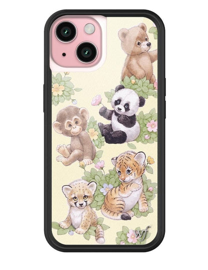 Wildflower Safari Babies iPhone 15 Case