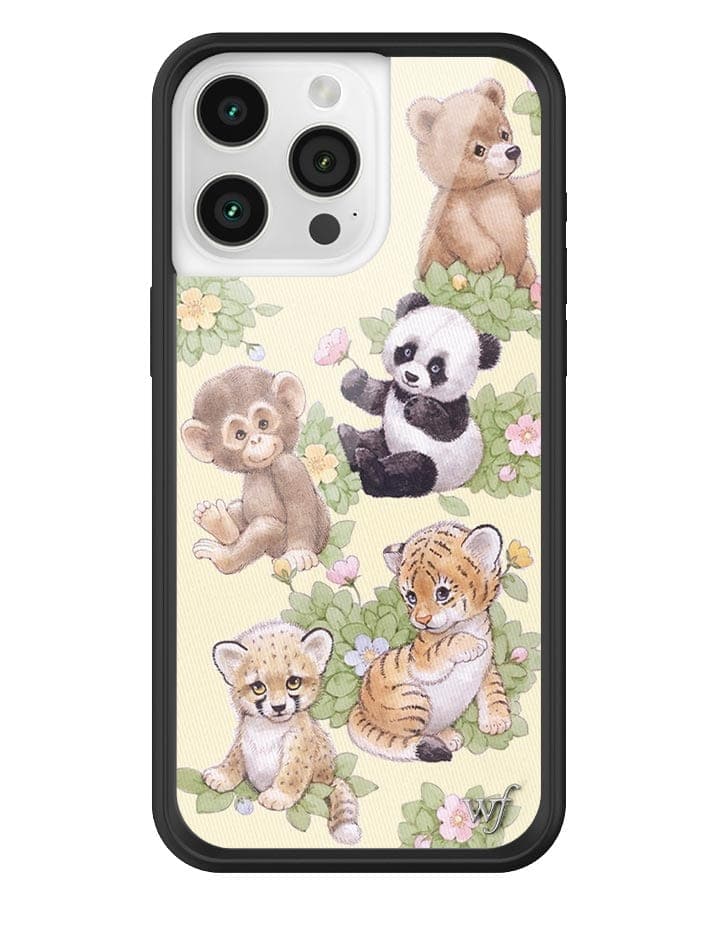 Wildflower Safari Babies iPhone 15 Pro Max Case