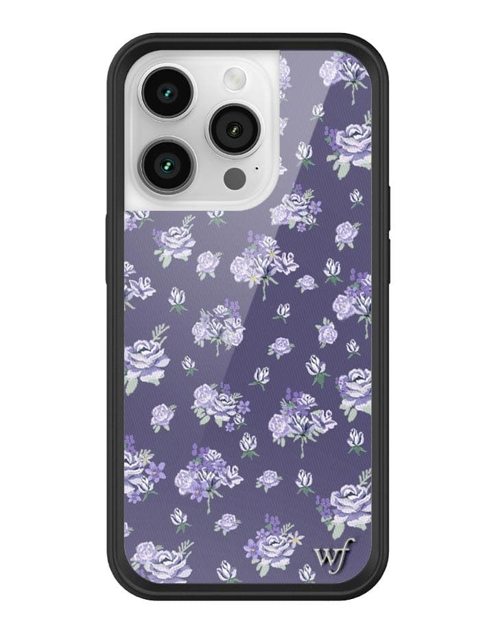 Wildflower Sugar Plum Floral iPhone 14 Pro Case