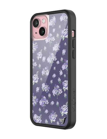 Wildflower Sugar Plum Floral iPhone 15 Plus Case